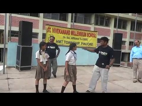 Women empowerment self defense at St.Vivekanand Millennium School