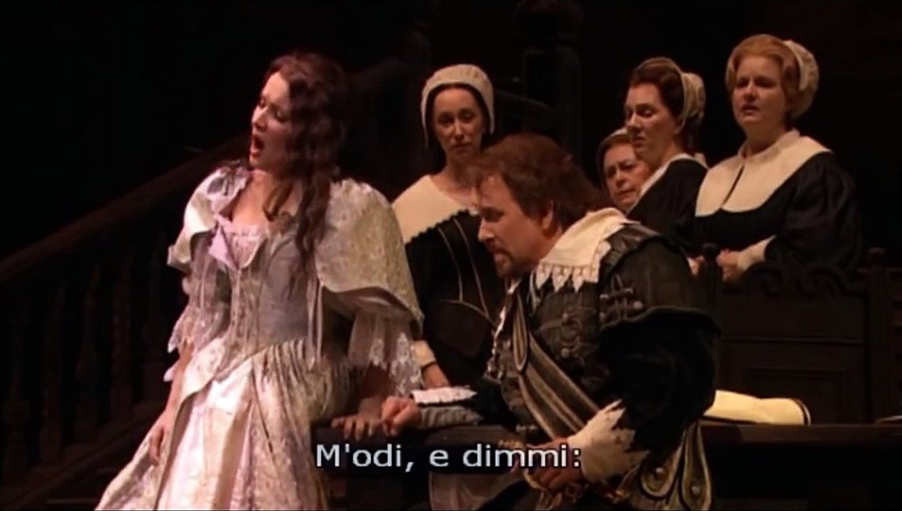I Puritani, MAD SCENE (complete) - with subtitles -