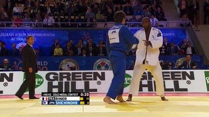 Teddy Riner champion du monde +100kg