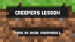 Creeper's Lesson - Minecraft Stop Motion Animation