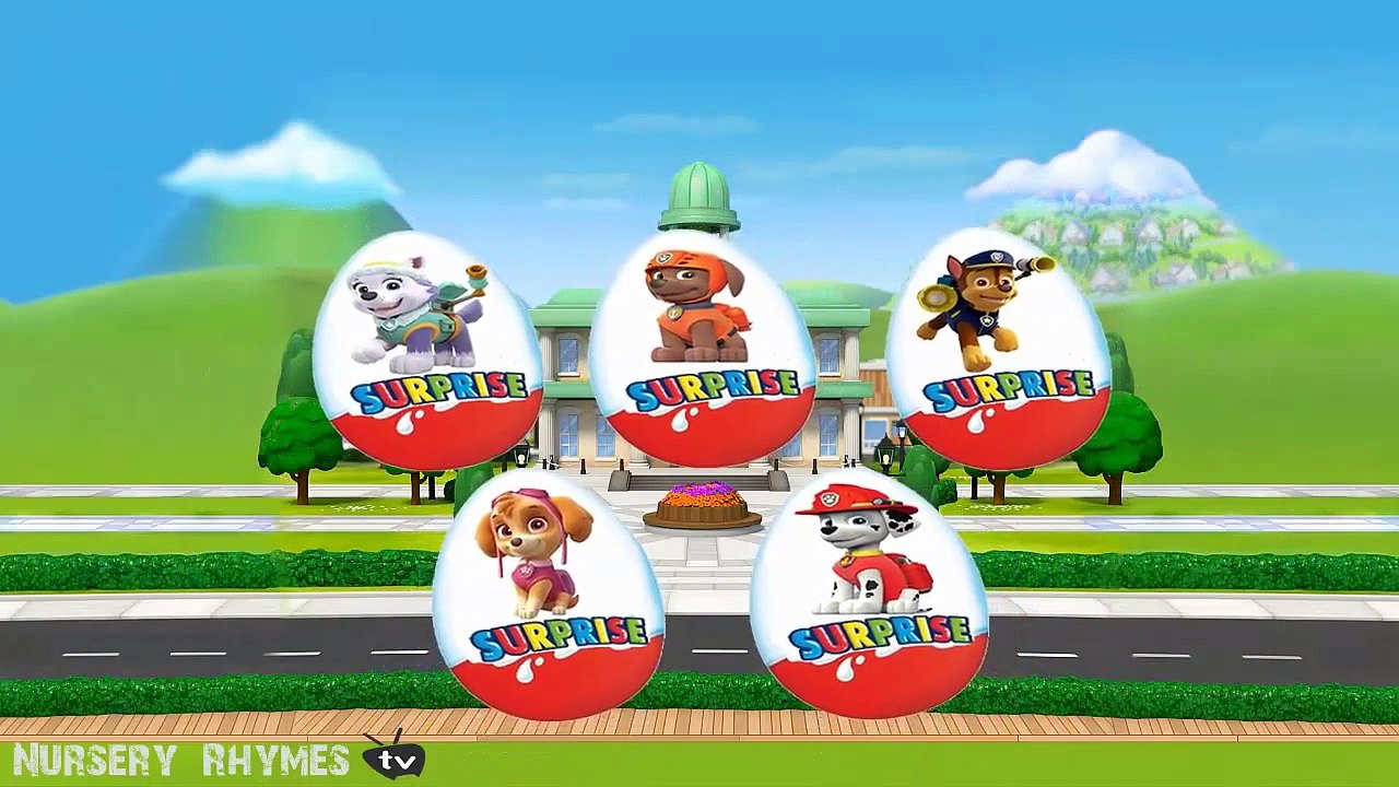 Paw Partol Team Cartoon - Finger Family Song - Nursery Rhyme For Childrens