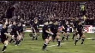 Rugby - nz all blacks - haka - live