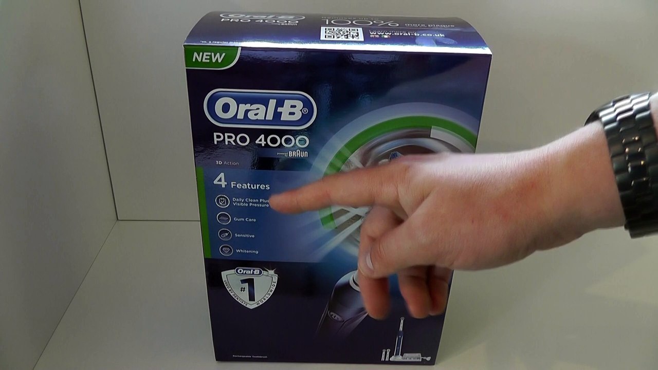 Oral-B Pro 4000 Unboxing