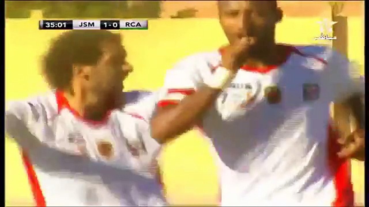 Jsm 1-2 Raja Club Athletic - Buts - Coupe du Trône 201415 Retour -