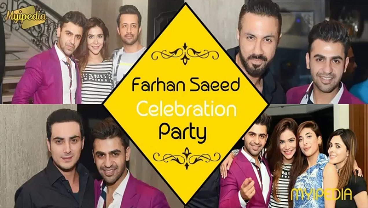 Farhan Saeed Success Party 2015 Pictures