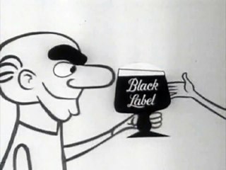 Black Label Beer Commercial (1950s)