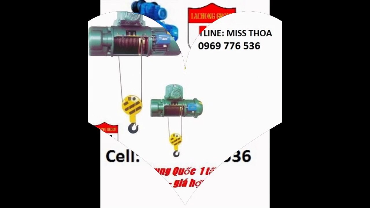 Pa lăng cáp điện 1 tấn 0969.776.536//Pa lăng cáp điện 2 tấn 6m, 9m,  12m, 18m, 24m