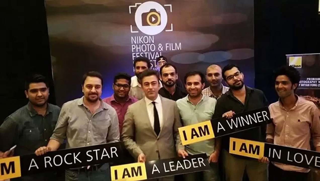 Shan Shahid at Nikon Pakistan Event Pictures