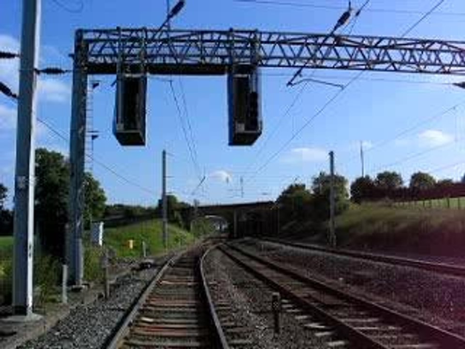 waiting for a train