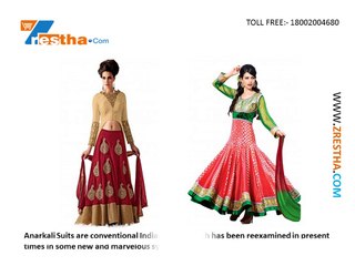 Buy Designer Anarkali Salwar Kameez Online