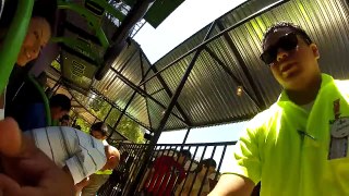 FIRST GoPro Hero 2 on the Six Flags Magic Mountian Lex Luthor Drop of Doom.