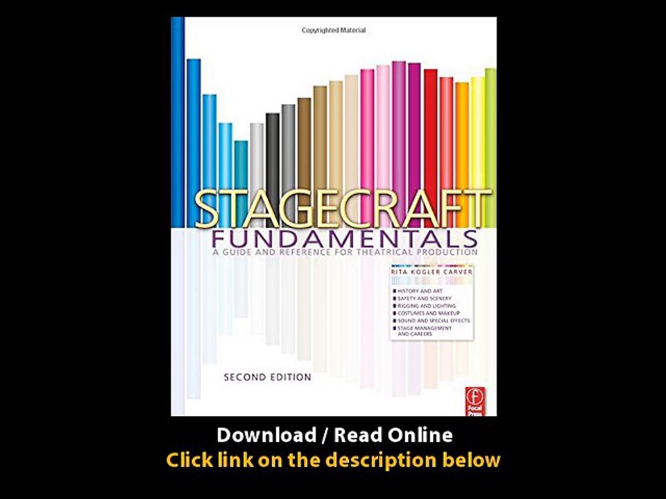 Download PDF Stagecraft Fundamentals Second Edition A Guide and Reference for Theatrical Production