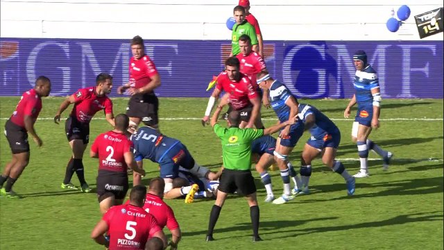 TOP14 - Castres - Toulon : 24-9 - ESSAI Alex TULOU (CO) - Saison 2015/2016