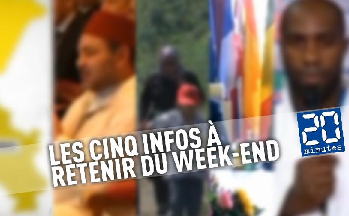 Les cinq infos à retenir du week-end  du 29 et 30 août 2015
