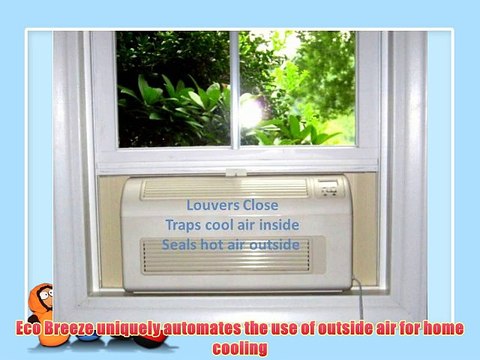 Eco Breeze the First Smart Window Fan Designed to Intelligently Cool Your Home Using Free Outside
