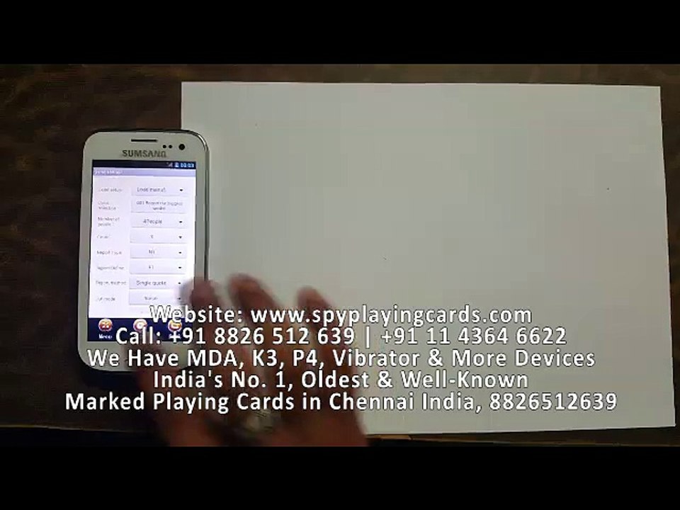 Marked Playing Cards Cheating in Chennai, 8826512639