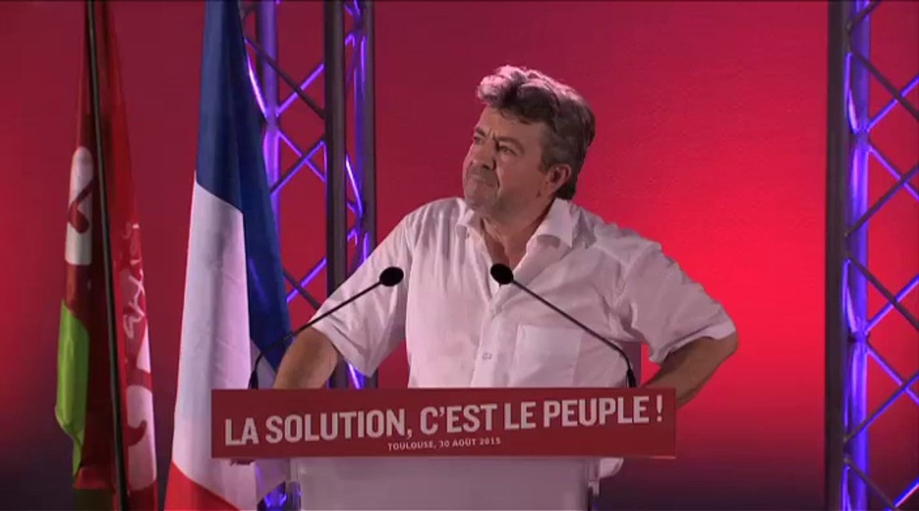 Mélenchon : « L'indépendance de la France est une nécessité » - Discours au Remue-Méninges 2015