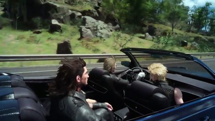 Final Fantasy 15 Final Fantasy XV - Driving Gameplay (PS4)