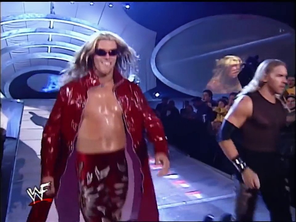 FULL-LENGTH MATCH - SmackDown - The Rock vs. Edge and Christian