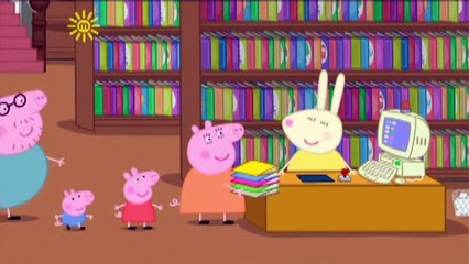 Peppa Pig English Episodes - The Library S3E04