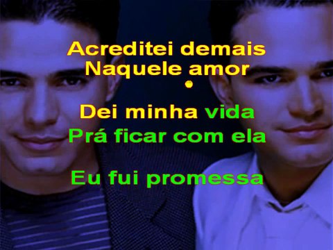Quando a Cabeça Não Pensa Zezé di Camargo e Luciano karaoke