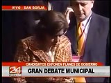 24 Horas - Candidatos a la alcaldía de Lima participaron en debate municipal