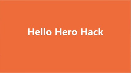 Hello Hero Mod APK Unlimited Carats and Gold