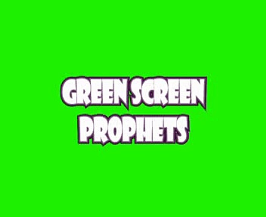green screen cartoon animals
