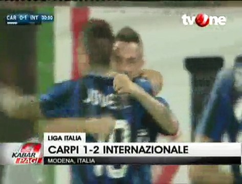 Dua Gol Stevan Jovetic Bawa Inter Atasi Tim Promosi