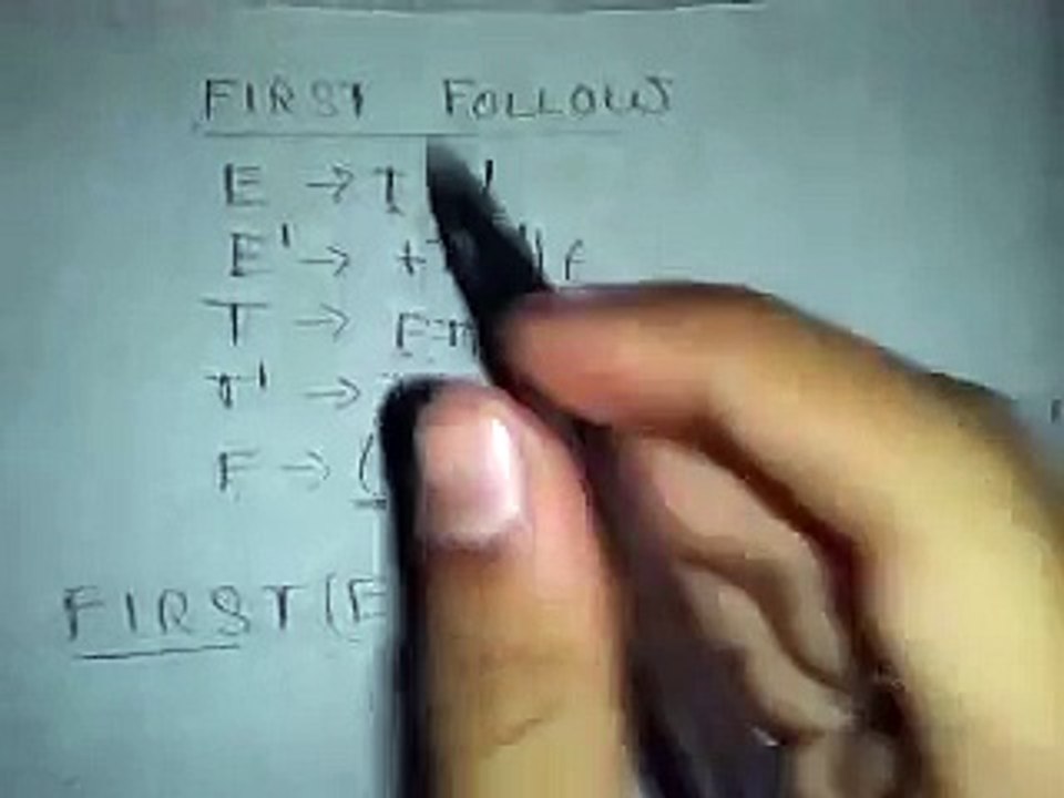 First .. First and follow part 1..