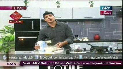 Chicken Fajita Pizza - Pina Colada - Lifestyle Kitchen 31st August 2015