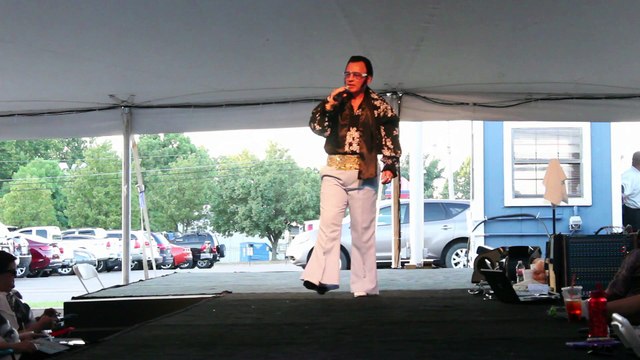 Kim Kredel sings 'Let It Be me' Elvis Week 2015