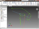 Autodesk Inventor Tips & Tricks - Sweep Using Guide Path and Guide Surface