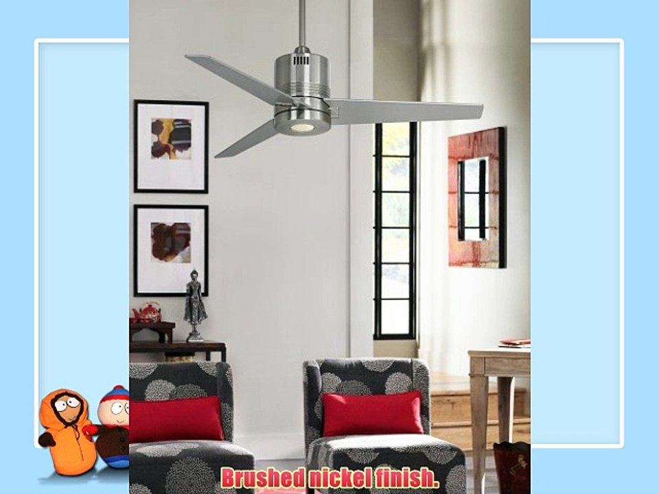 44 Casa Metro® LED Brushed Nickel Ceiling Fan