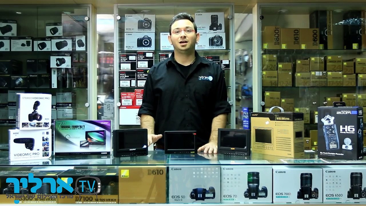 מוניטורים בוידאו DSLR - ארליך מרכז הצילום בישראל