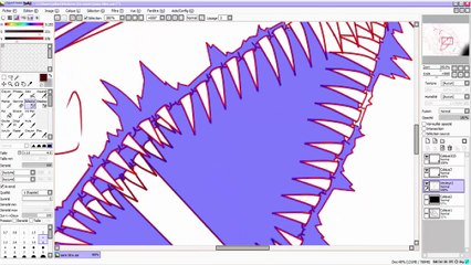 SpeedPaint Foxy Human (Fnaf (Five Nights at Freddy's))