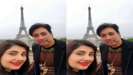 Javeria & Saud Ibrahim on Vacation in Paris 2015 pictures