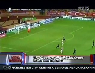 Dua Gol Cavani Antar PSG Gasak Monaco