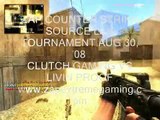 COUNTER STRIKE TOURNAMENT LIVIN PROOF VS CLUTCH GAMING
