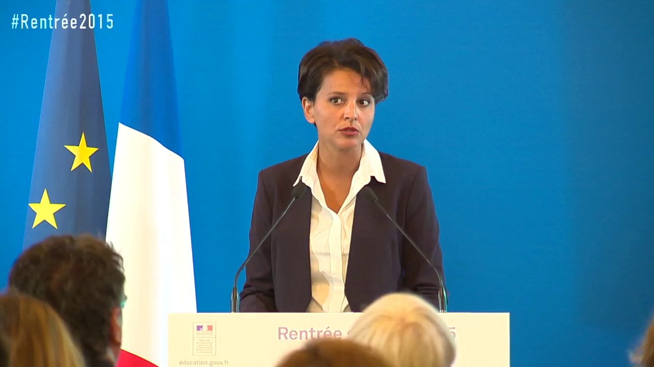Conférence de presse de rentrée scolaire 2015 #Rentrée2015