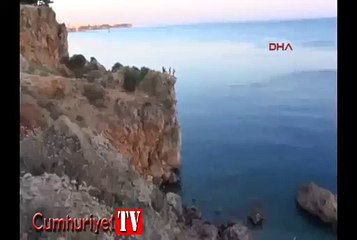 Falezlerde tehlikeli serinlik