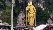 layan and abudy visited Batu caves