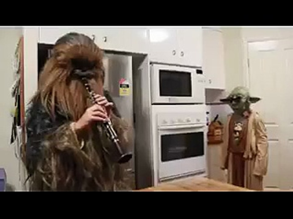 Quand maman n'est pas là version Star Wars