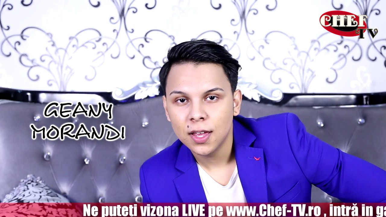 Geany Morandi  va recomanda CHEF TV