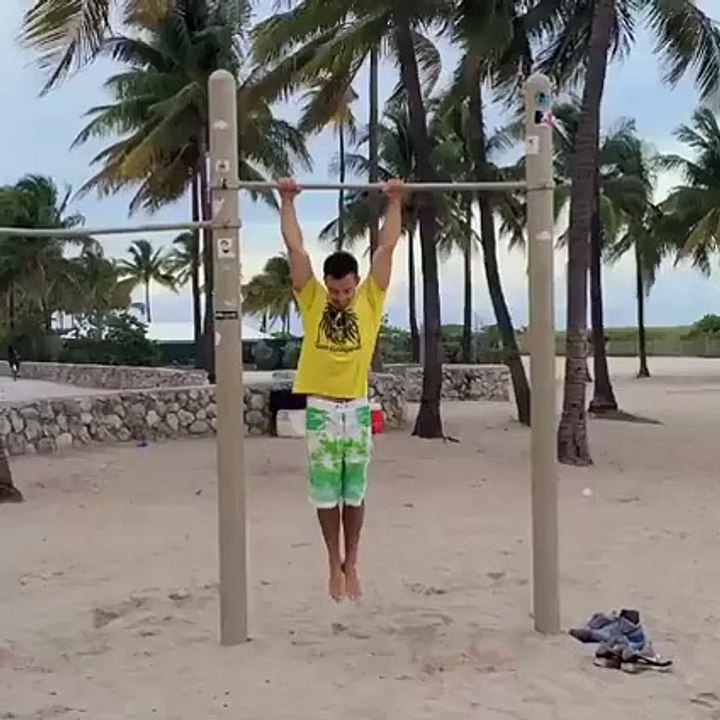 very funny and danger excercise very crazy boy