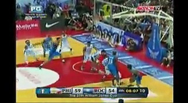 Gilas Pilipinas 3.0 vs Chinese Taipei A 4rth Quarter 37th Jones Cup August 30,2015