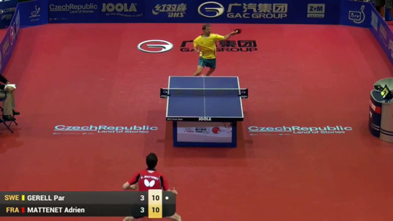 Tennis de Table: un incroyable échange de 91 coups !