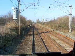 Class 66 Drivers eye view