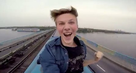 Mettez-vous dans la peau d'un surfeur de train