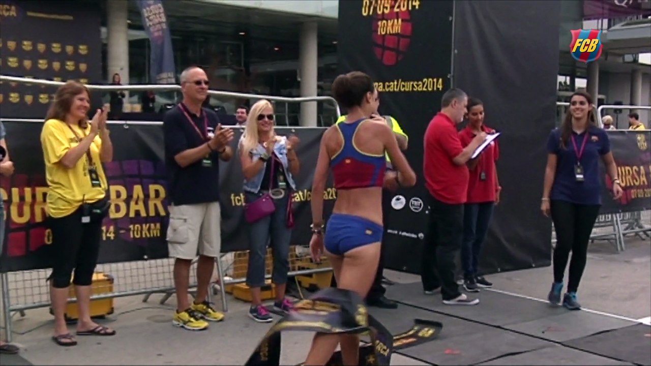 Anna Bové t'anima a participar a la Cursa Barça 2015